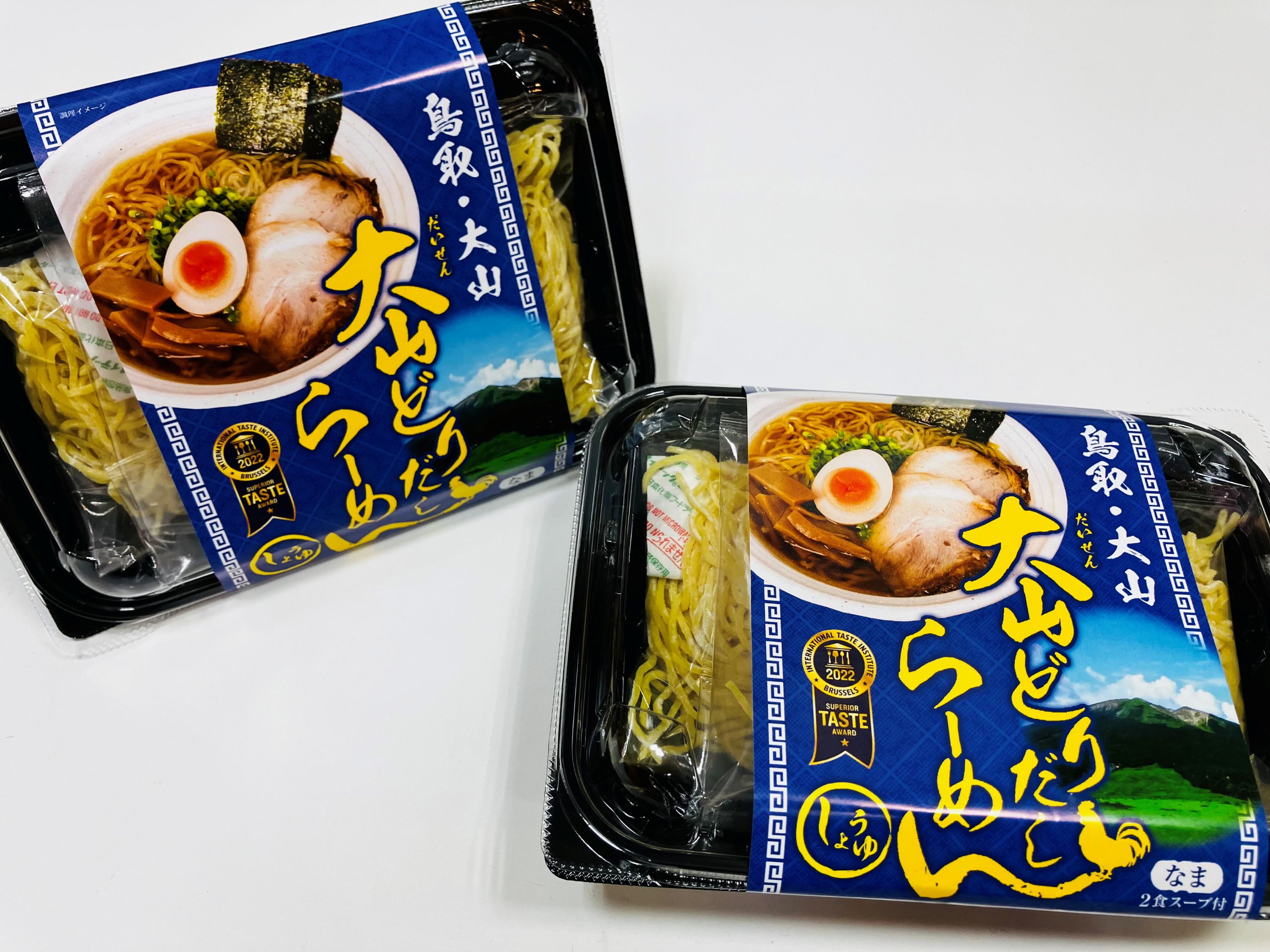 大山どりだしらーめん　１パック２食入（しょうゆ味）【物産館ぶなの森】